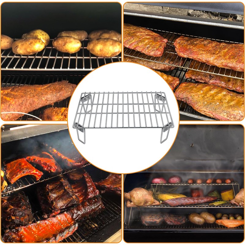 Grills Upper Rack for Green Mountain Davy Crockett Grill, Heavy-Duty