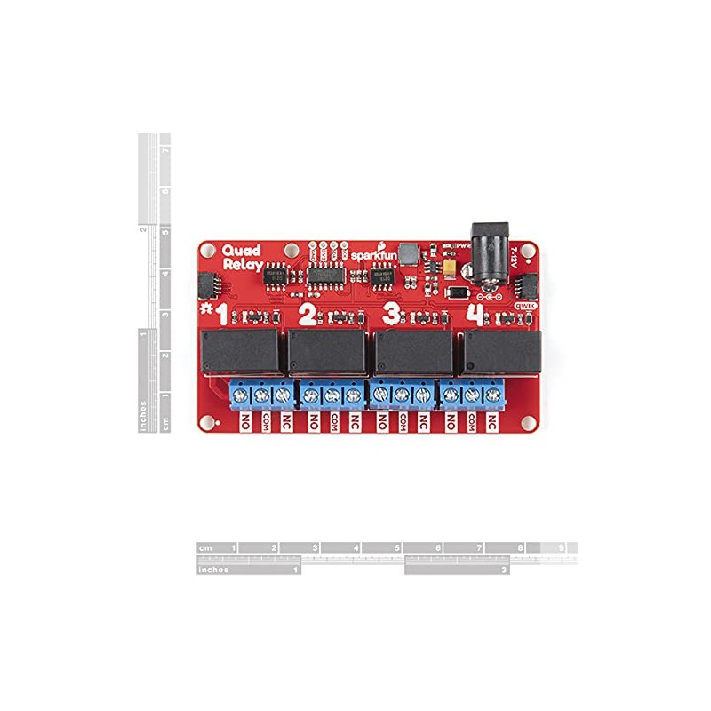 SparkFun Qwiic Quad Relaya