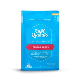 Cafe Quindio Specialty Harvest Roasted Coffee, 100% Colombian Excelso Coffee, (Red Berries Notes, Whole Bean 8.8 oz / 250g)