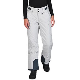 Arctix Women's Snow Sports Insulated Cargo Pants, Quiet Grey, 3X Short