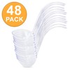 [48 Pack] 5 oz Plastic Punch Bowl Ladle - Clear