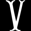 Decal Stickers of Letters V (White) (Set of 2) Luxury