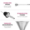 FineDine Cocktail Shaker Set - 7-Piece Cocktail Making Set w/