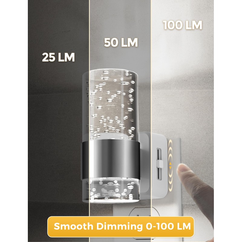 L LOHAS LED Night Light, Plug in Night Light with