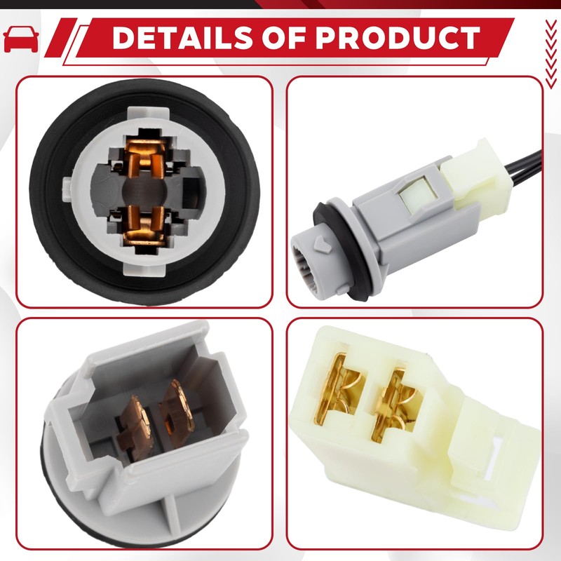 Svicari Side Marker Light Socket or License Plate Light with