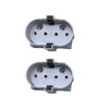 EZ-FIT 2PCS 2G11 4-Pin CFL/LED Socket Base Holder - CE