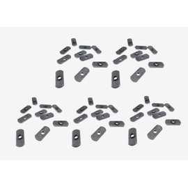 50 Pack 3/8-16 Spot Weld Nuts - Double Tab - ND 3324