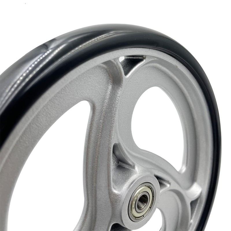 Yuqim 2 Pcs 8" Replacement Wheels for Rollator Walker and