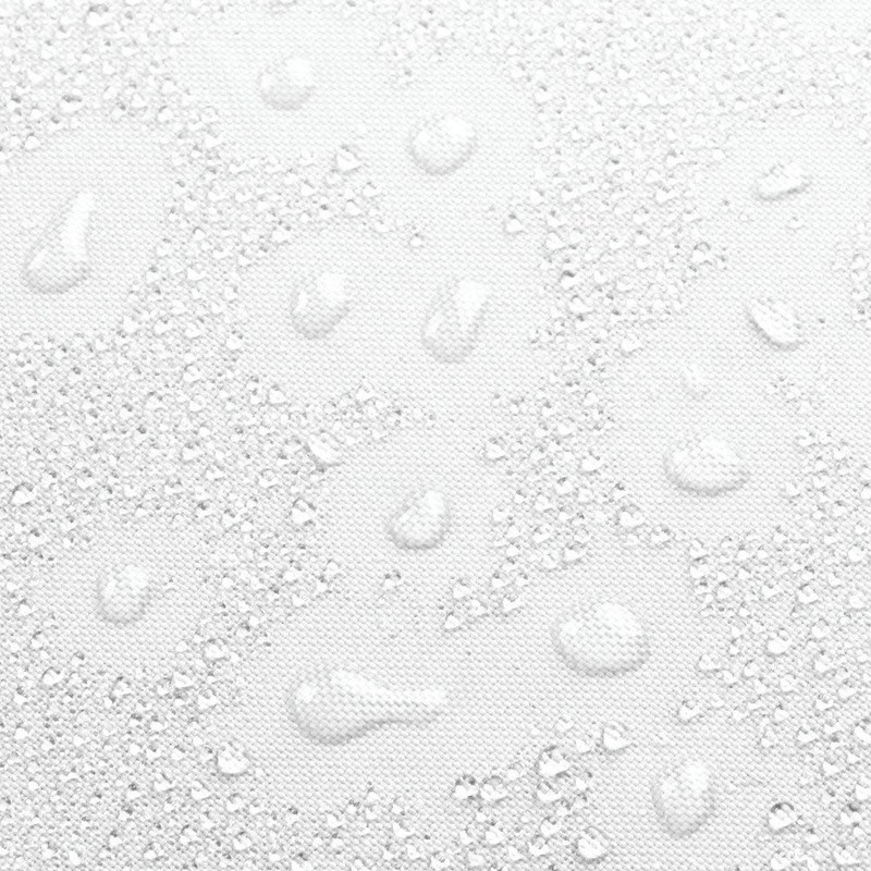 InterDesign 84-Inch Fabric Waterproof Long Shower Curtain Liner, White