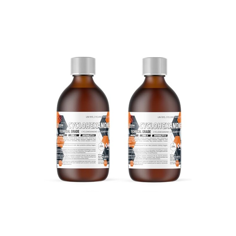 Cyclohexanone Technical Grade - 2 Liters - Solvent & Production