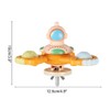 Parrot Spinner Toy, Interactive Parakeet Spinning Toy Bird Cage Hanging