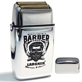 Largner USB Rechargeable Electric Shaver, 1 Box Portable Travel Hair Clipper with Accessories, Professional Hair Trimmer for Men, Great for Travel, Business, Daily Use, Shaver for Men - Color: White, Specification: one-size