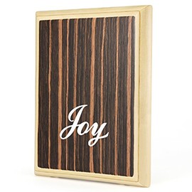 Joy 101 Pad Series Cajon with veined Ebony Tapping & Birch Wood Body, Mini (JOY101)