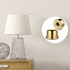 Honoson 8 Pcs 1/2 Inch Lamp Finial Tapped 1/4-27 Lamp