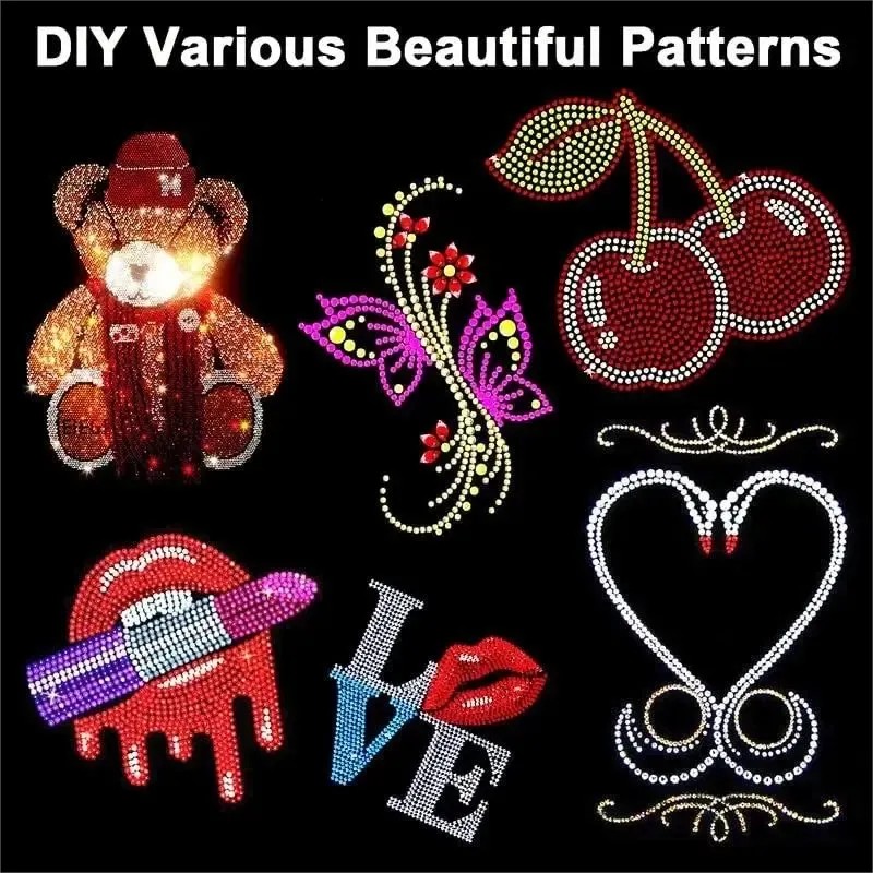 Kit De Aplicador Piedras Decorativas Para Ropa Uñas Hotfix