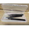 Antistatic Tweezers Set - 3 Precision Stainless Steel Tweezers for