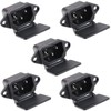 GANASOME 5 Pcs IEC 320 C14 Panel Mount Electrical Plug