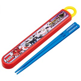 Skater ABS2AM-A Children's Chopsticks & Chopsticks Case Set, 6.5 inches (16.5 cm), Made in Japan