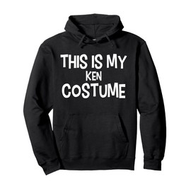This is my KEN Costume Halloween Simple Costume Pullover Hoodie