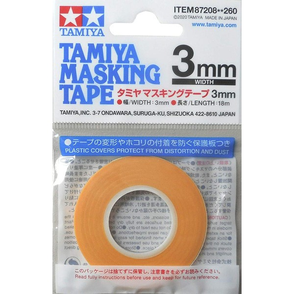 TAMIYA 87208 Masking Tape 3 mm / 18 m Model Making Accessories