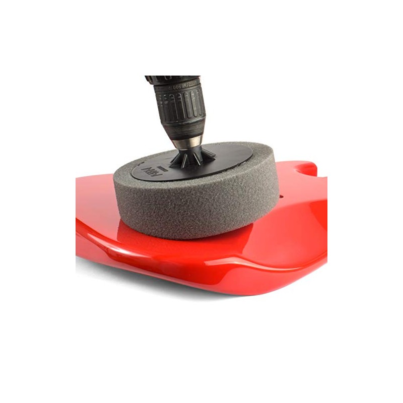 StewMac Foam Polishing Pads, Set of 4 Sizes