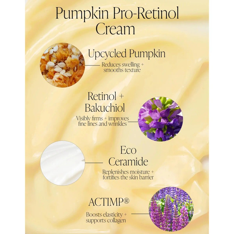 Crema Facial Byroe - Pumpkin Pro Retinol Cream 50ml Momento