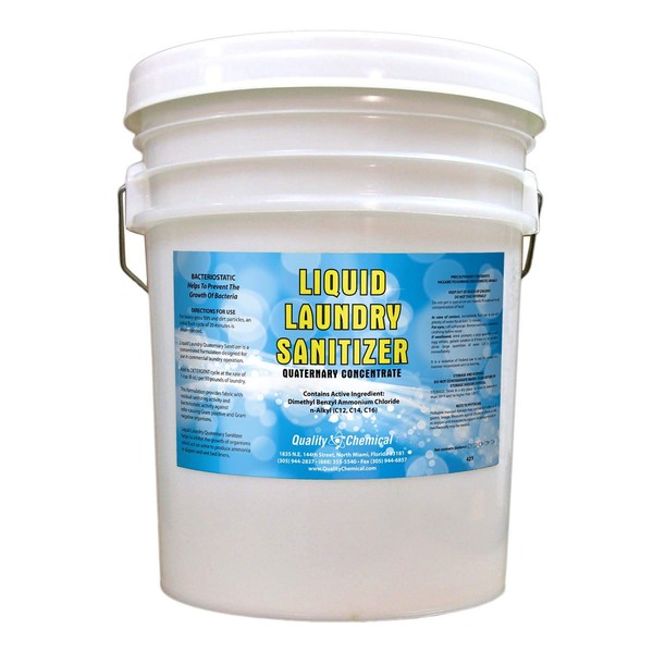 Laundry Sanitizer- for Commercial or Household use -5 gallon pail