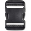 Premium 2 Inches(50mm) Flat Dual Adjustable Side Release Buckles (Black,