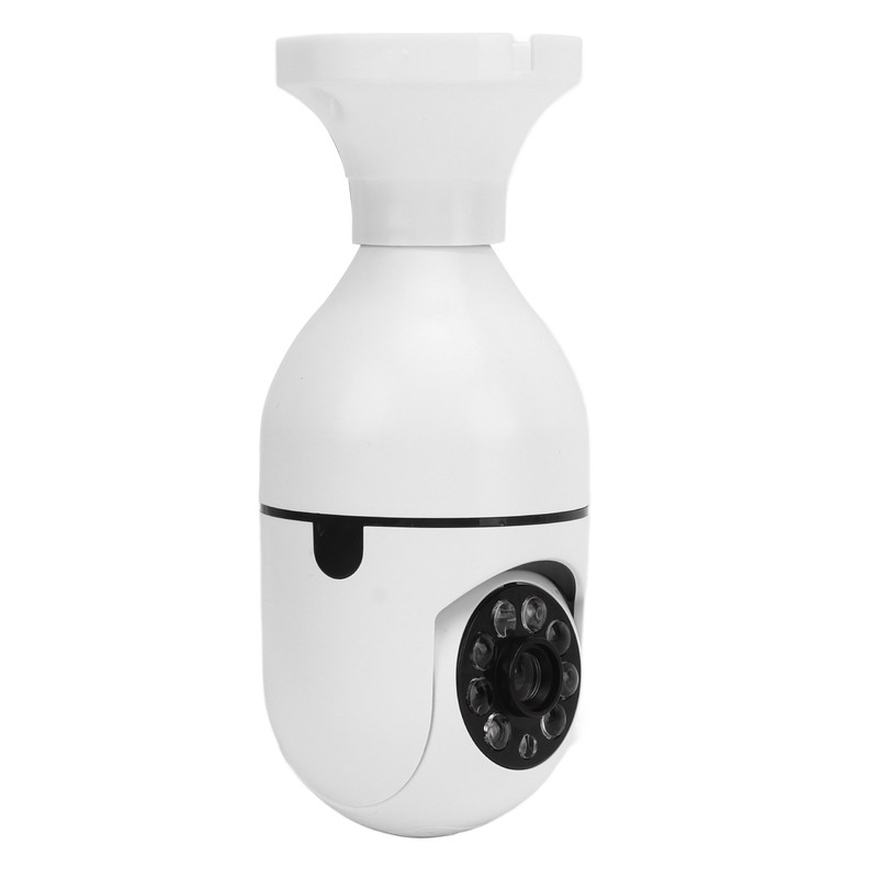 E27 Light Bulb Camera 1080P 360° Rotation Wifi 2 Way