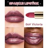 Diamond Glitter Matte Lipstick, Rose Brown Metallic Shimmer Lip Gloss