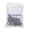 Instockbolts Hex Nuts, M4-0.7 Stainless Steel 304 (18-8) Hex Nut,