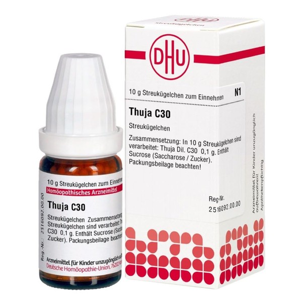 DHU Thuja C30 Spreading Balls 10 g Globules