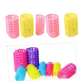 Mikinona 36pcs Plastic Hair Curlers Self Holding Hairstyle Tools for Women Includes Large Medium Small Extra Small Rollers for Home Salon Use