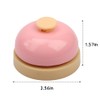 DQITJ 4 Pcs Bird Bell Toy Stainless Steel Training Bell