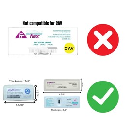 Free Returns - New I-Pass and EZ Pass 3 Point Mount - Extra Strong - American Flag USA - Toll Road Transponder Holder (1 Pack)