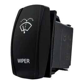 OZ-USA Windshield Wiper Washer On/Off/On Rocker Switch 4-PIN for UTV Polaris RZR Can-Am