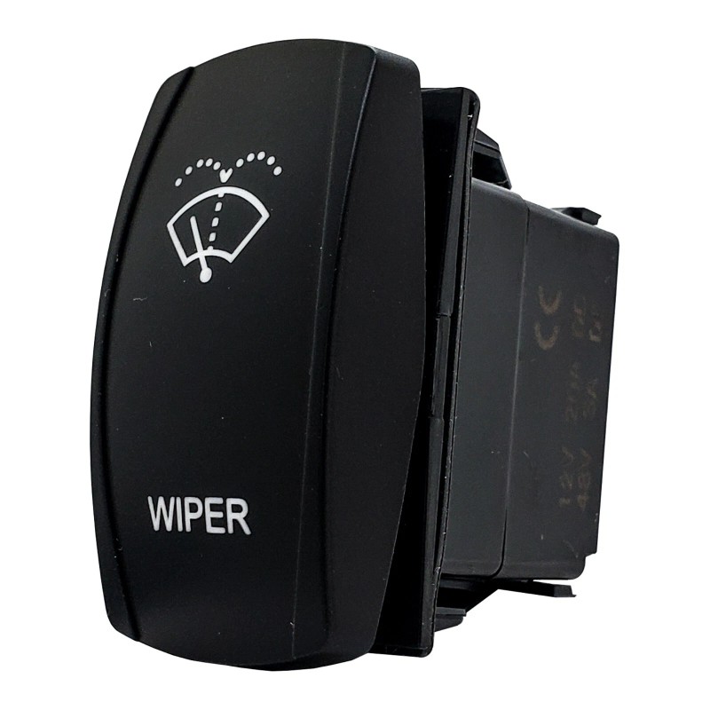 OZ-USA Windshield Wiper Washer On/Off/On Rocker Switch 4-PIN for UTV