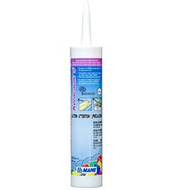 Mapei Keracaulk S Premium, Paintable, Sanded, Siliconized Acrylic Caulk, Expertly Formulated to Match Grout Colors, 10 oz., 5019 Pearl Gray- Sanded