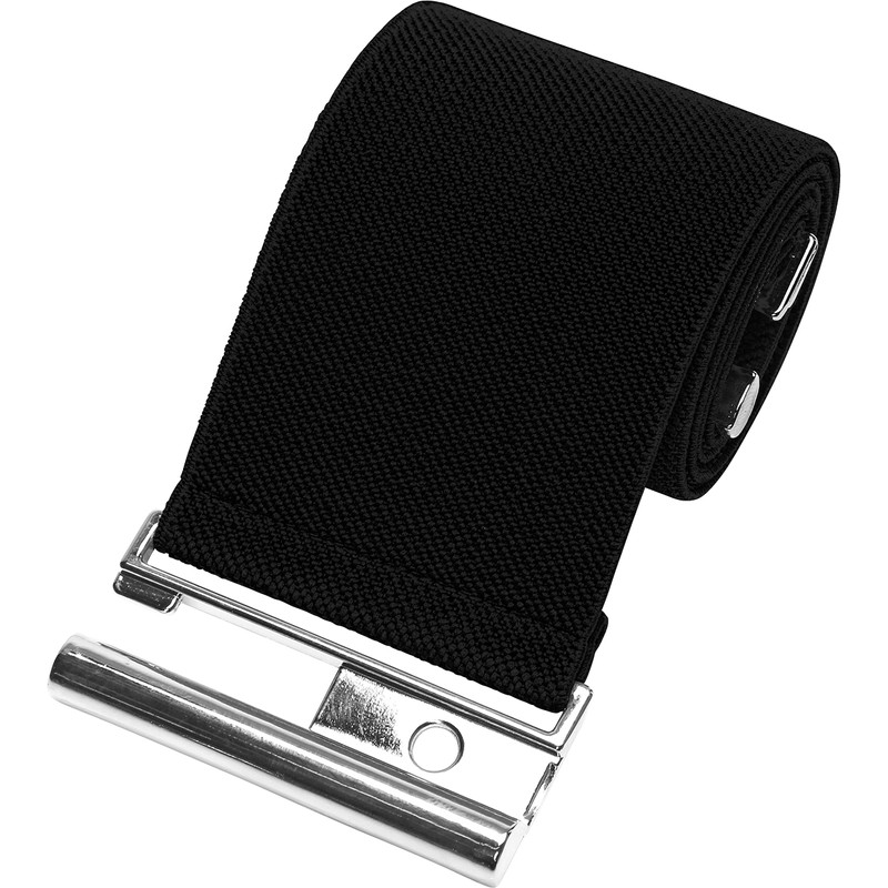 BlackButterfly Classic Retro Waist Belt, Wide and Stretchy Elastic -