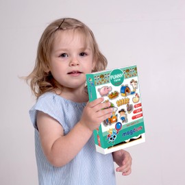 Fridge Magnets For Toddlers Magdum -19 FUNNY FARM Animals Fridge Magnets - Animal Magnets For Toddlers - Fridge Magnets For Kids - Kids Magnets - Magnetic Shapes- Magnet Toy - Kids Magnets For Fridge