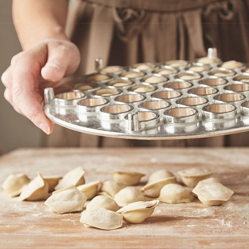 Professional Dumpling Maker (Extra Heavy 670 g) 37 Holes, Dumpling