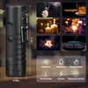 Scotte Plasma Windproof arc Lighter Electric Lighter and LED Flashlight