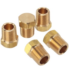 LTWFITTING Hex Plug Male Screw Size R (PT) 1/8 (Pack of 5)