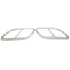 2PCS Quad Exhaust Tip Cover Tail Throat Decoration Replacement for