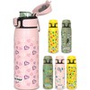TAKWAY Children's Stainless Steel Drinking Bottle, 550 ml, Leak-Proof, Insulated