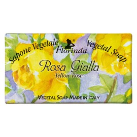 Florinda Soap, Yellow Rose, 3.4 oz (95 g)