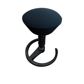 OZZIRIS Removable Protective Cover for Aeris Swopper, Cover for Seat Swopper Office Chair - NOT a Complete Stool (Blue Anthracite)