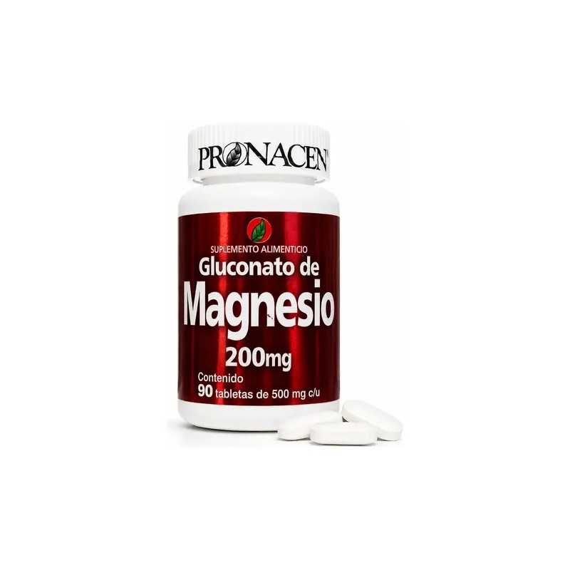 Magnesio (gluconato - 90 Tabletas) Pronacen