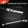 A-Premium Rear Passenger Side Parking Brake Cable Assembly Compatible with