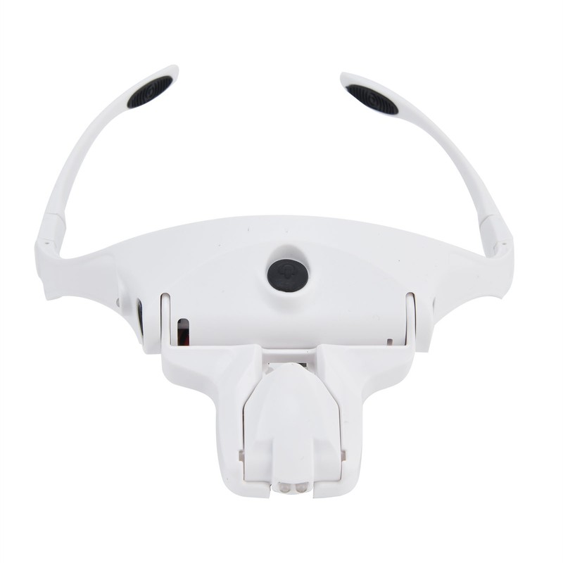 Head Magnifier LED USB Charging Jewelry Magnifying Glass for Painting